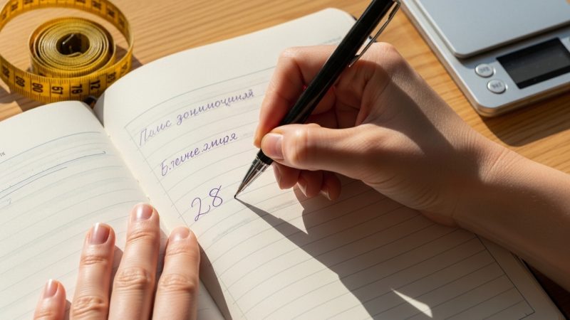 Контроль веса во время беременности